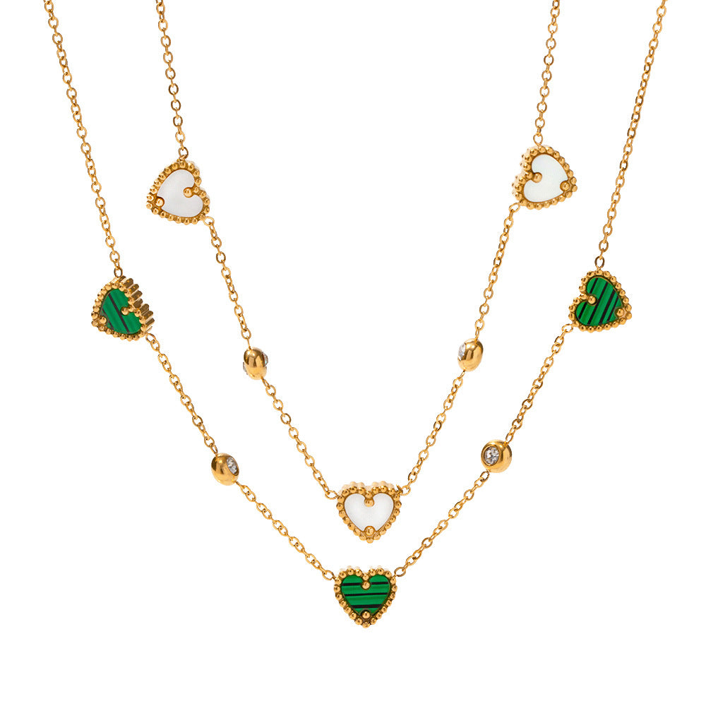 Collares de acero inoxidable para el circón de circón al por mayor